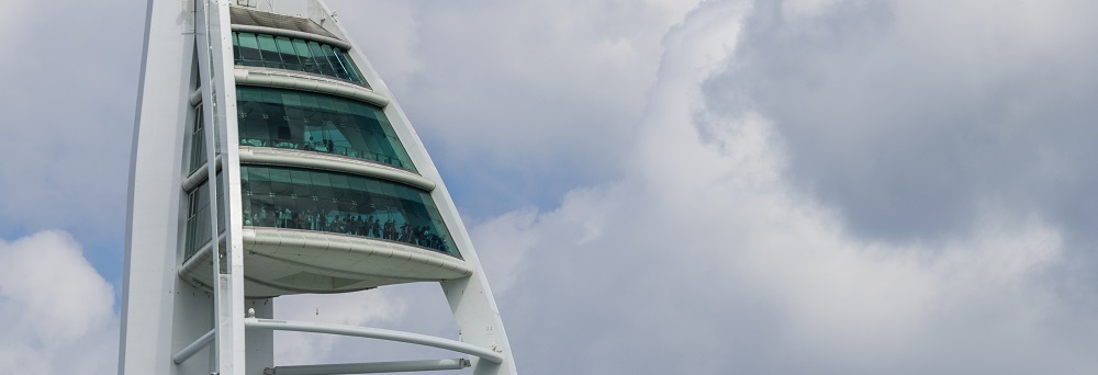 Spinnaker Tower banner